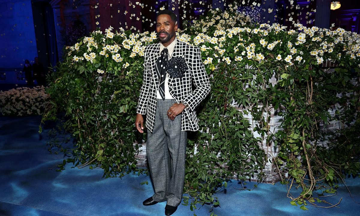 El actor Colman Domingo en la Met Gala 2025